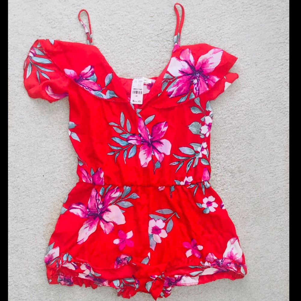 Floral Romper